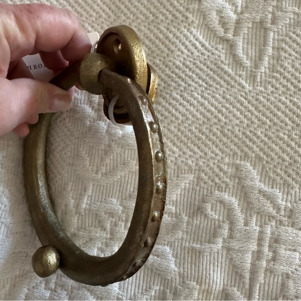 Anthropologie Ania Brass Door Knocker - Picture 6 of 10